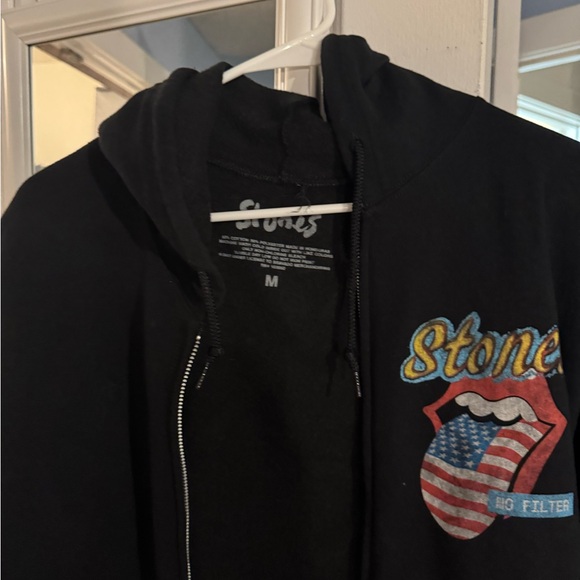 Black Hoodie for Rolling Stones No Filter Tour 2021 Size M! - Picture 2 of 3